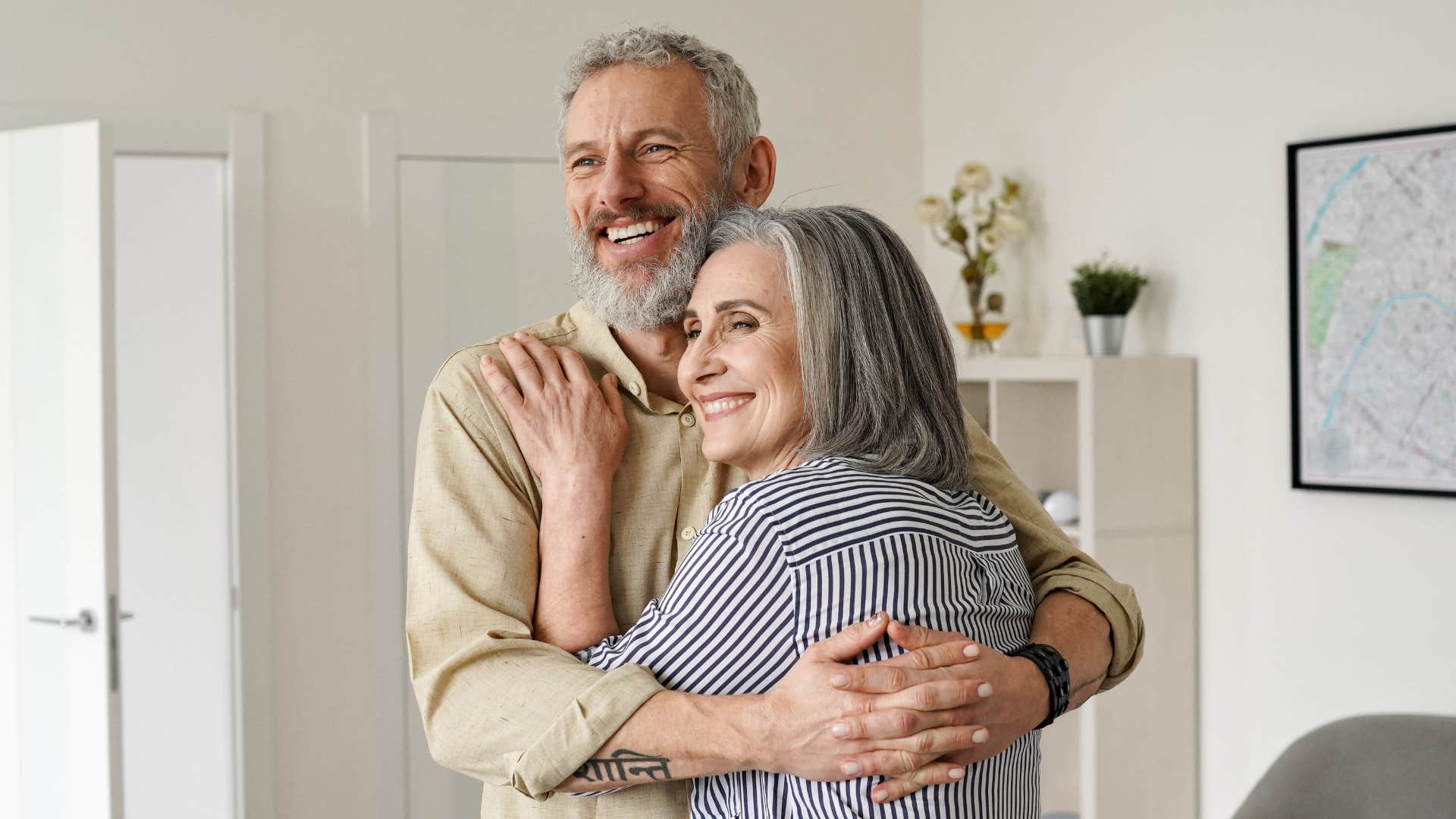 older couple who are stable constants for one another