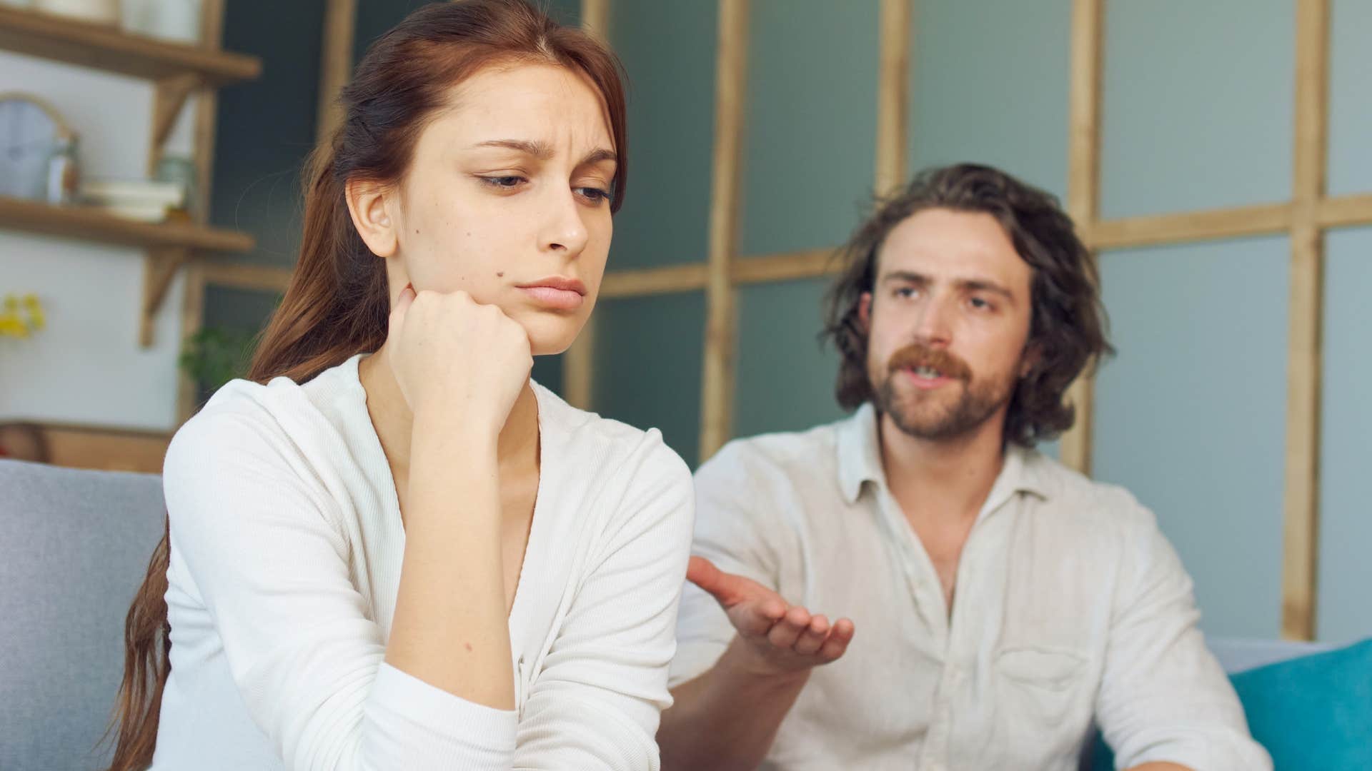 man saying I feel judged when I open up to his wife