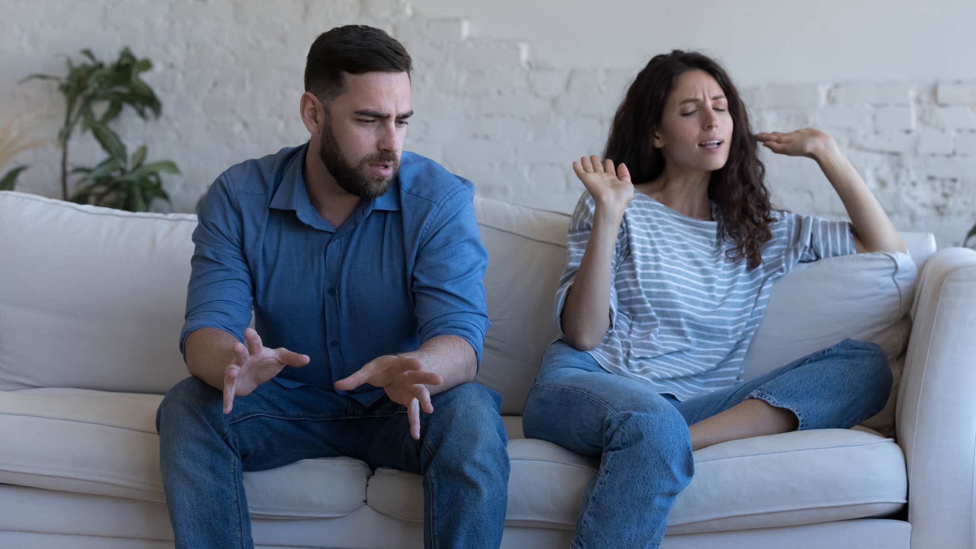 man who resents his wife keeps score at home