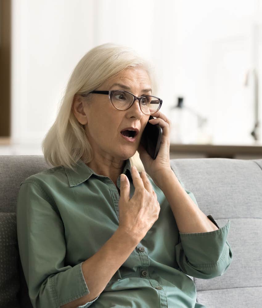 Mother-in-law angry that her ability to access her grandchild's baby monitor was revoked