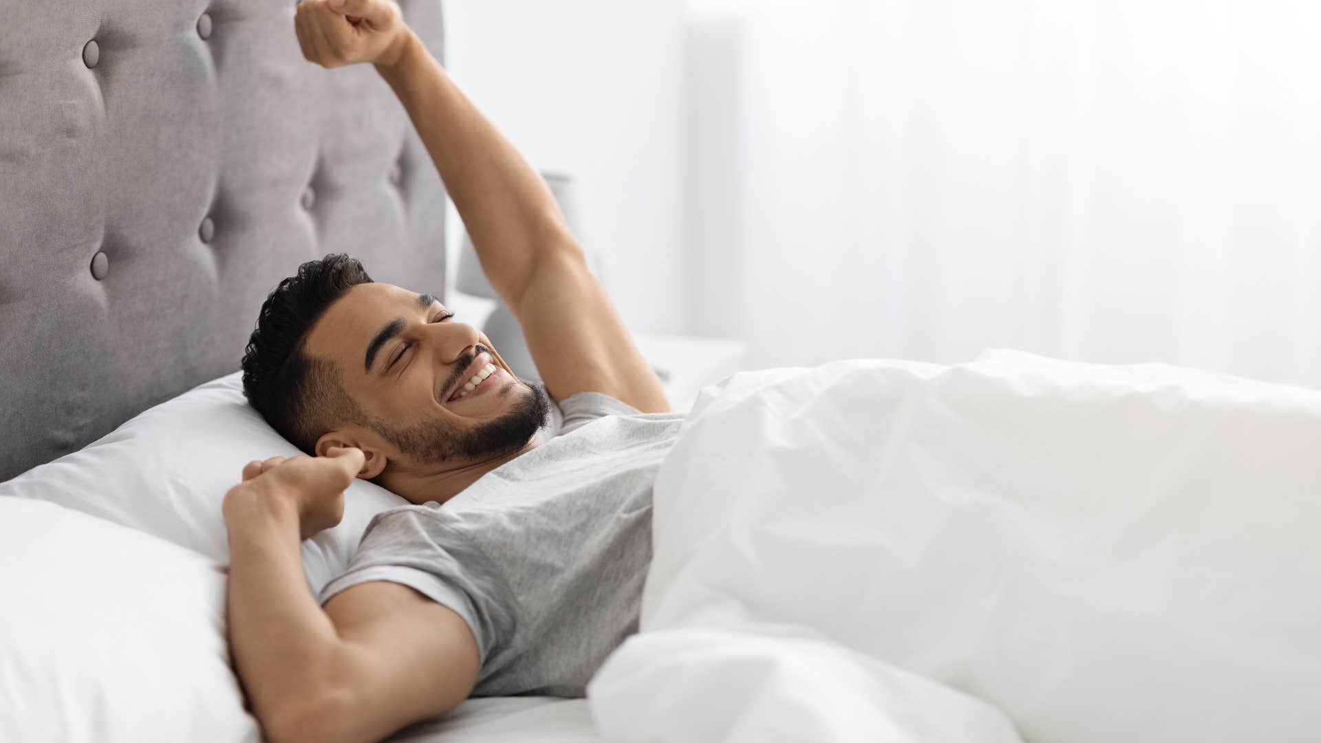 man who wakes up at the crack of dawn and is smarter