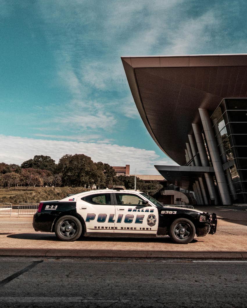 police car