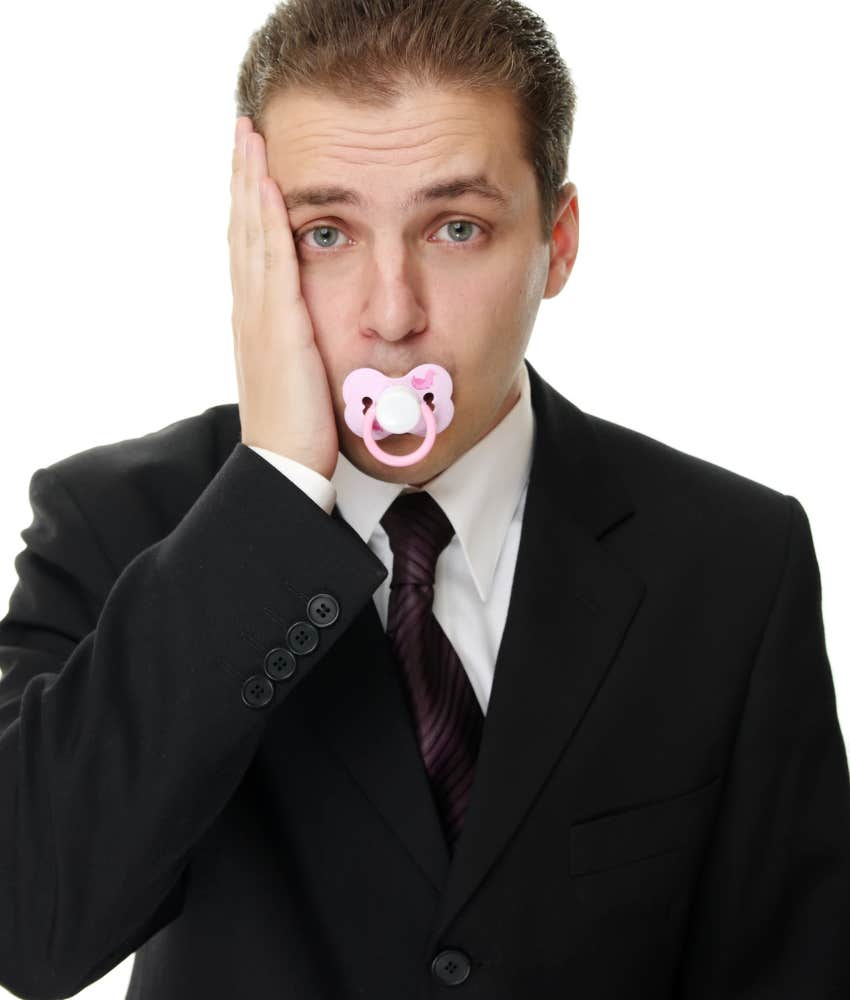 Pacifier use can damage teeth and jaw