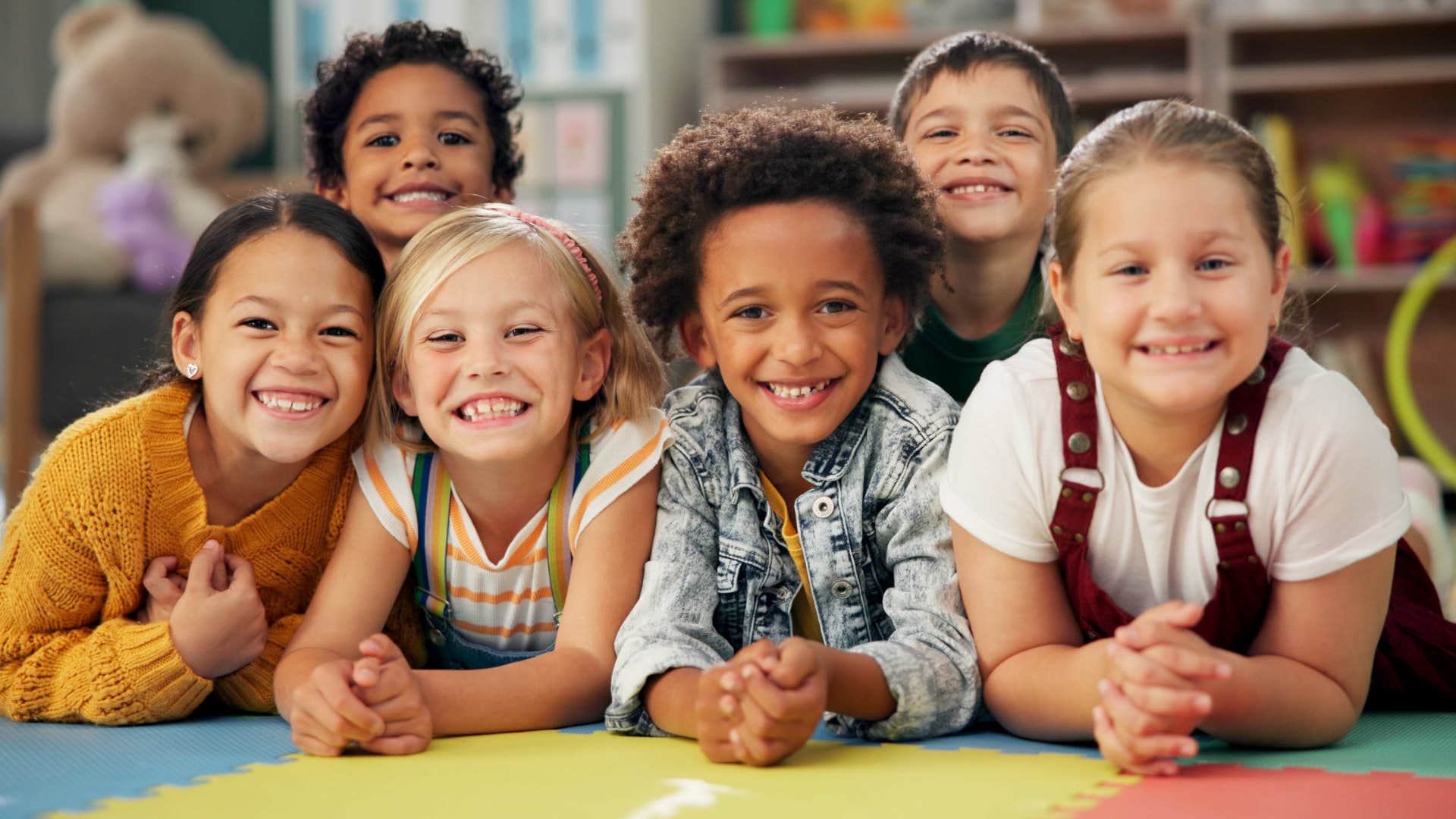 Considerate kids in class