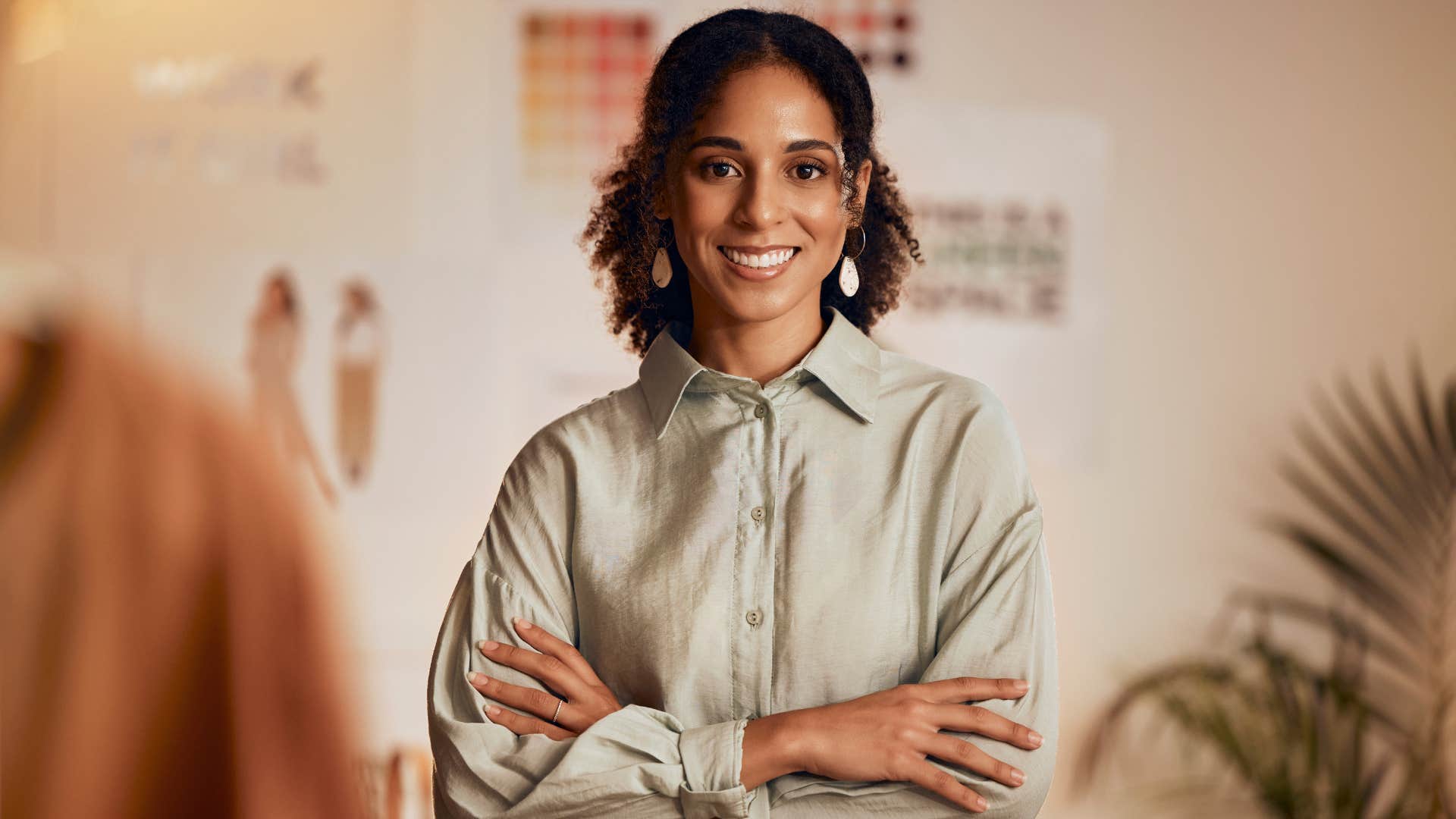 woman who rarely second guesses herself as she stops seeking approval