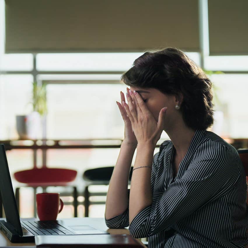 woman who has no one to love her because she displays negativity