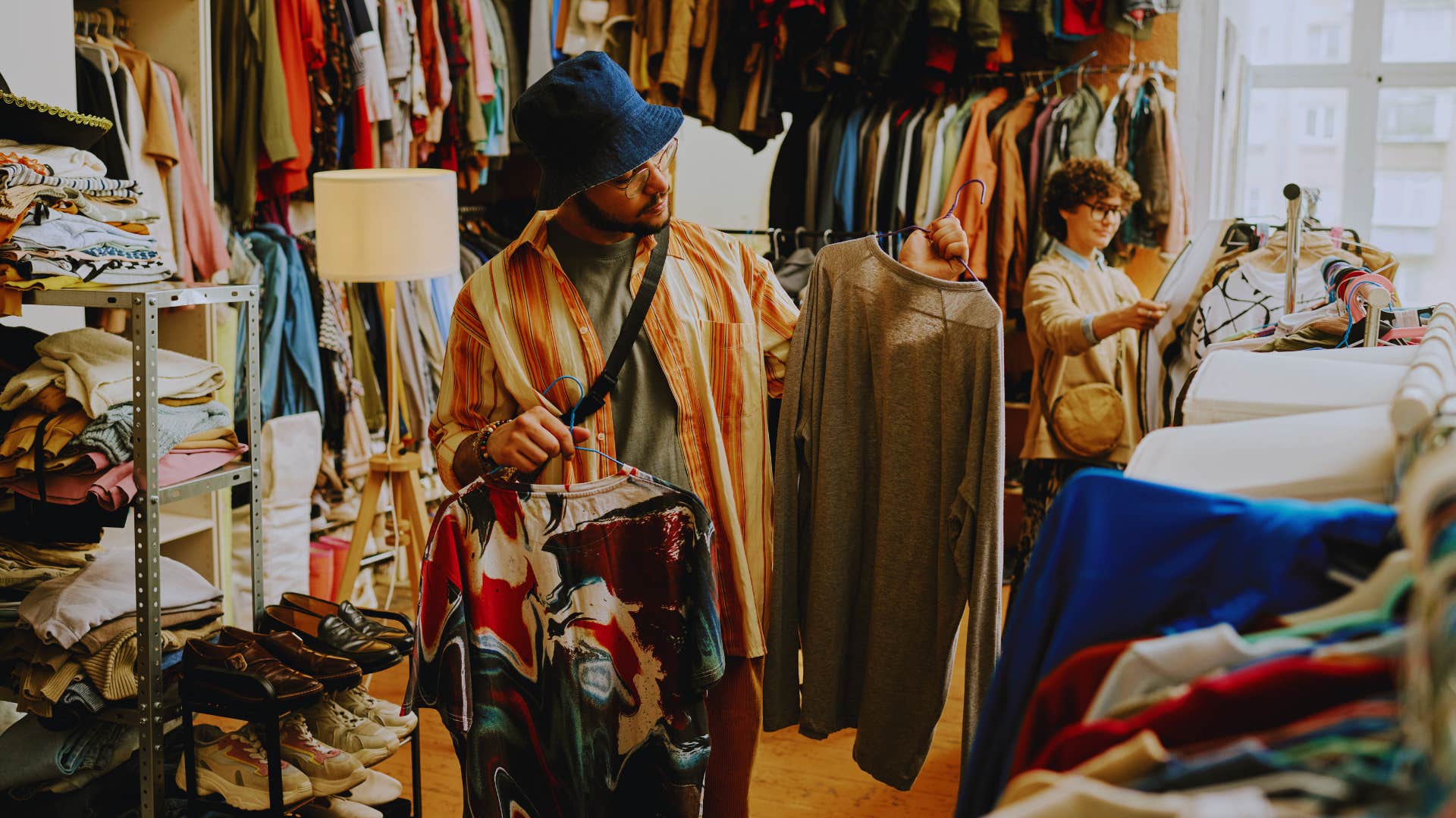 People who secretly have plenty of money usually love thrifting