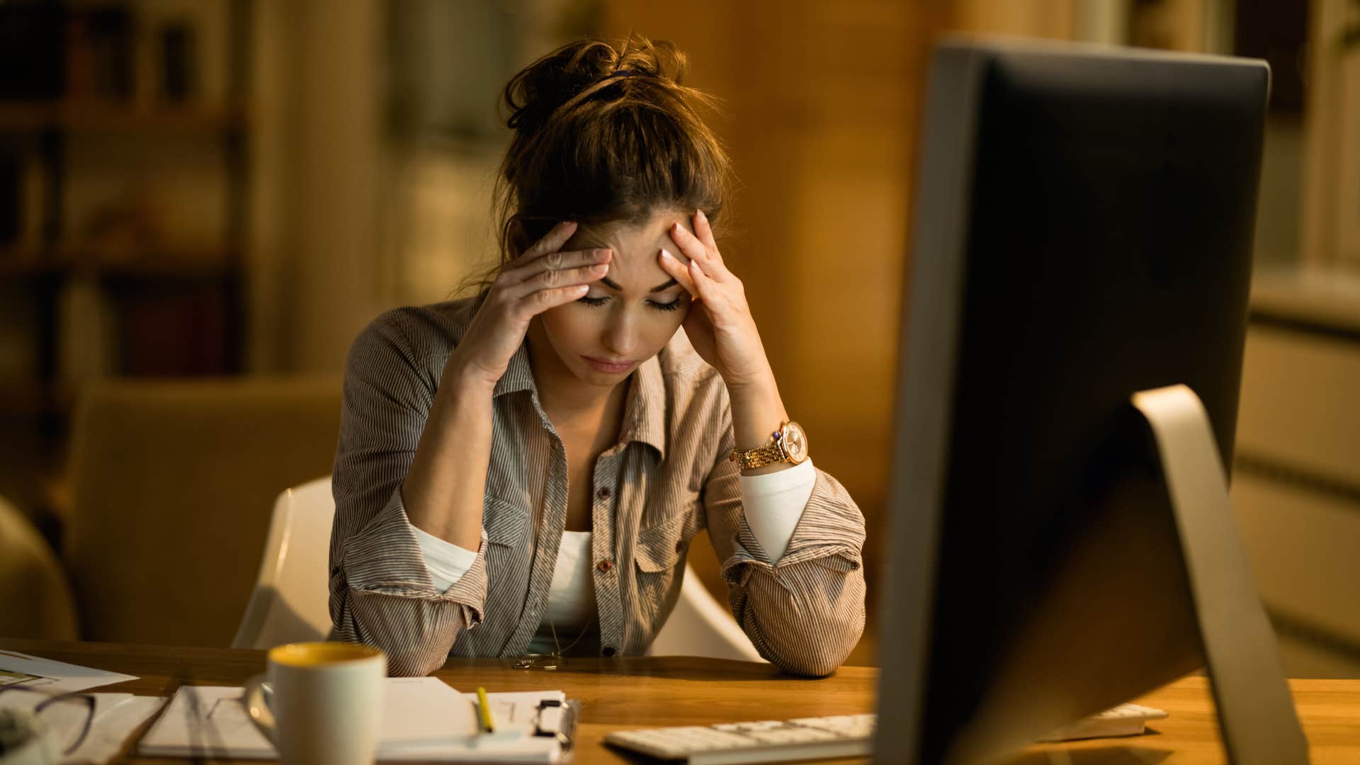 people who wish they’d chosen a different career usually have these daily thoughts, 'My job is taking more than it’s giving'