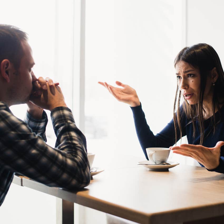 woman who sets the boundary to not let anyone undermine her instincts