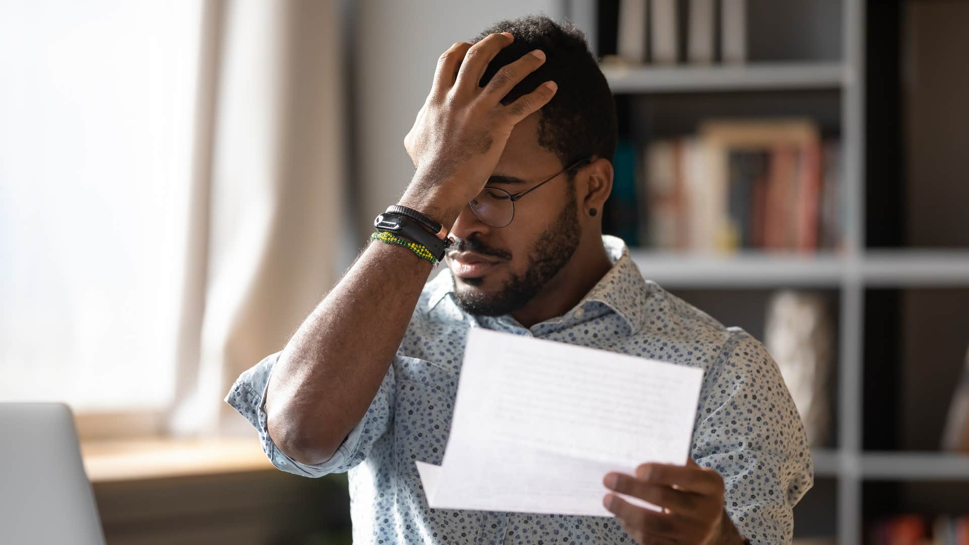 Miserable person made stupid mistake