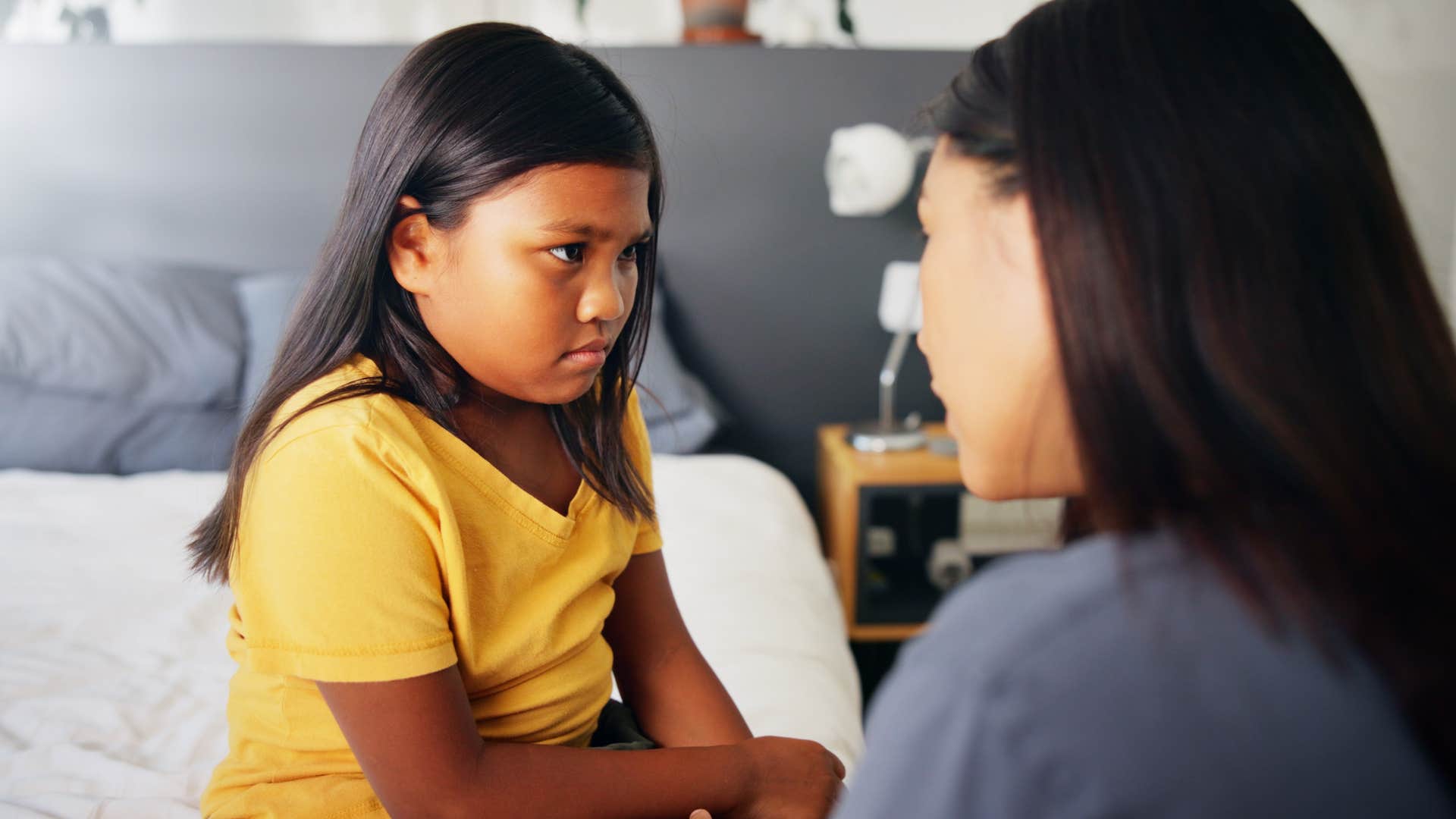 Unhappy child says other made them do it