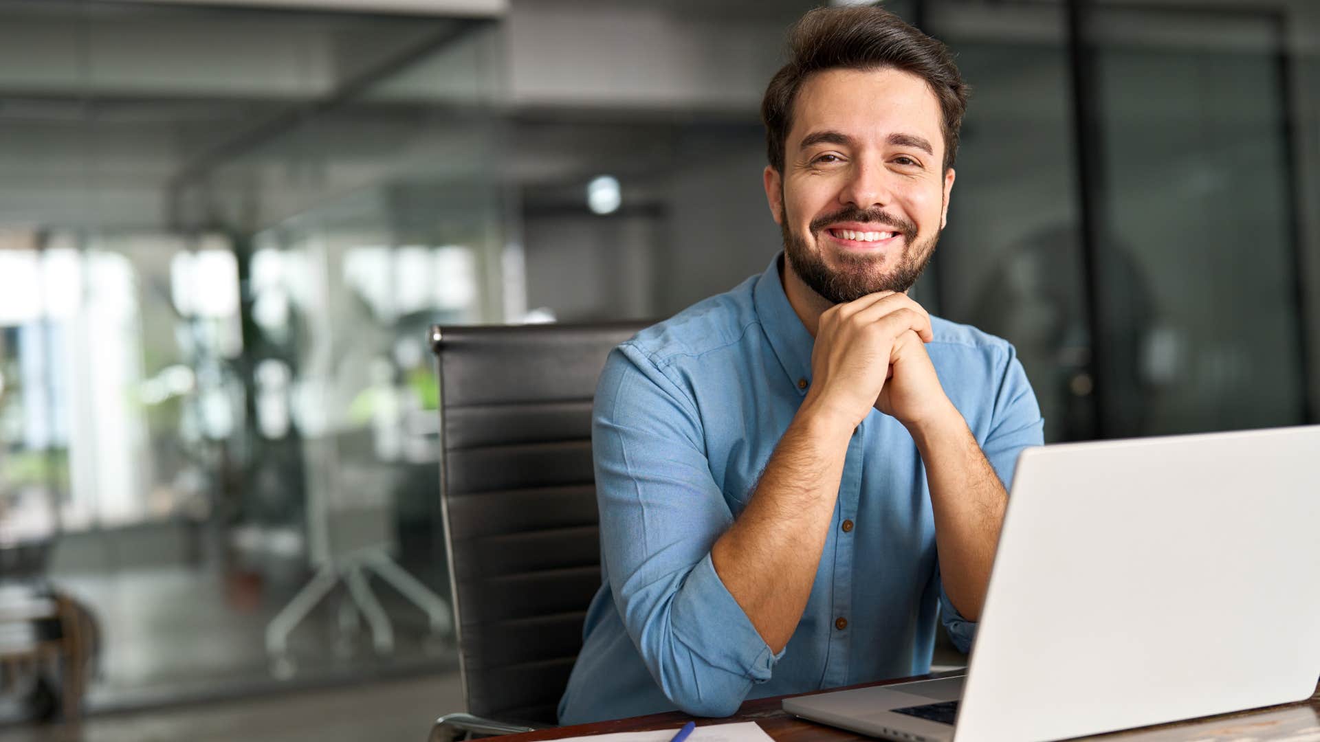 man whose life gets better every year as he doesn't try to prove himself