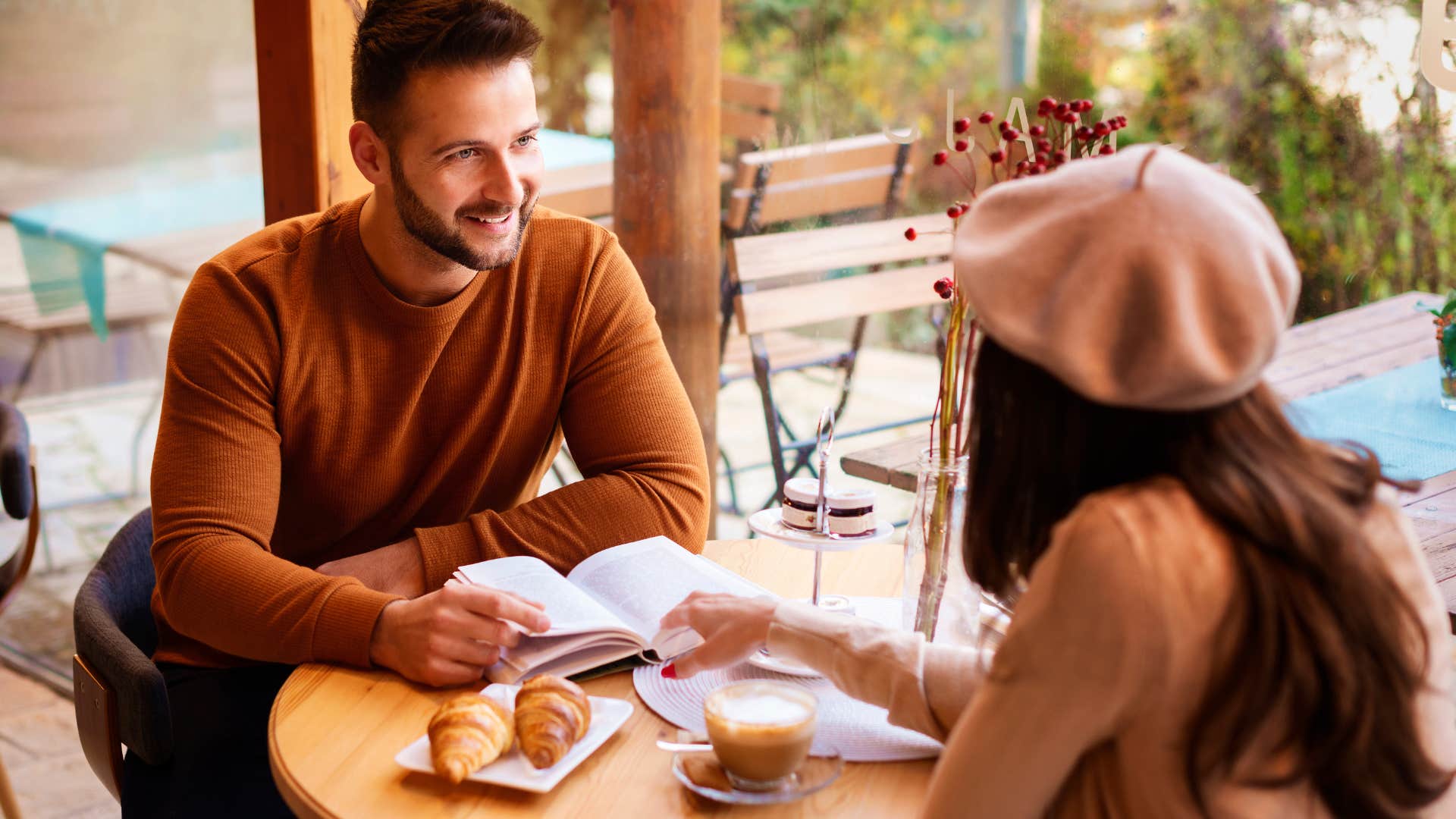 man who is highly attracted to woman as he is her biggest cheerleader