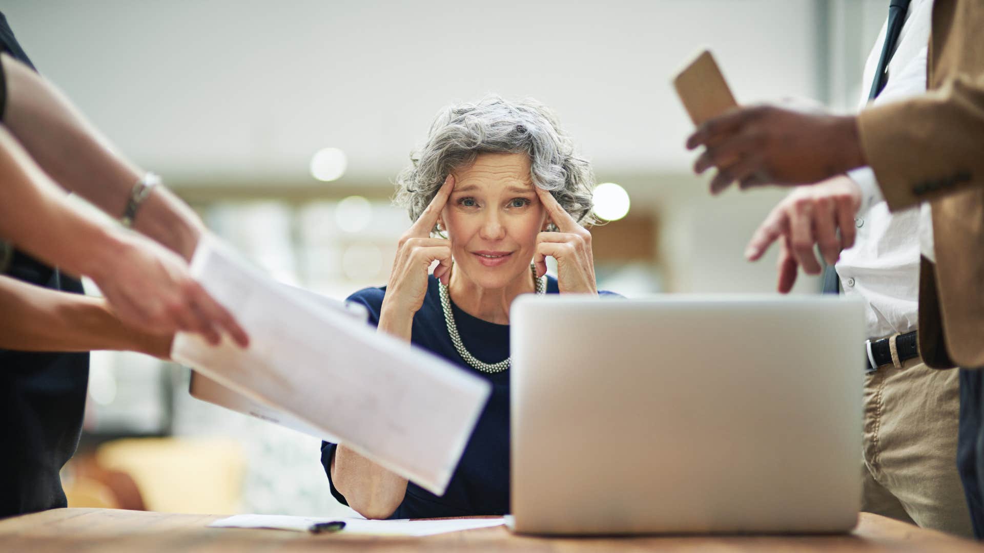 Person stuck in loop affected at work
