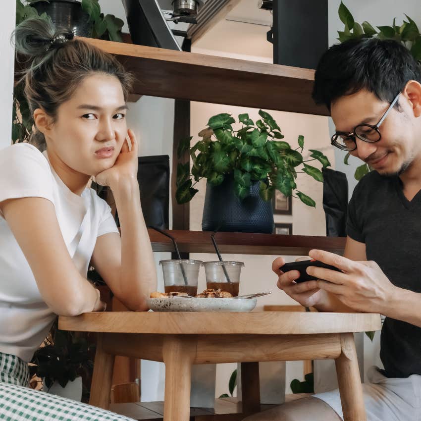 woman who is not a priority in her husband's life as he stopped doing things for her