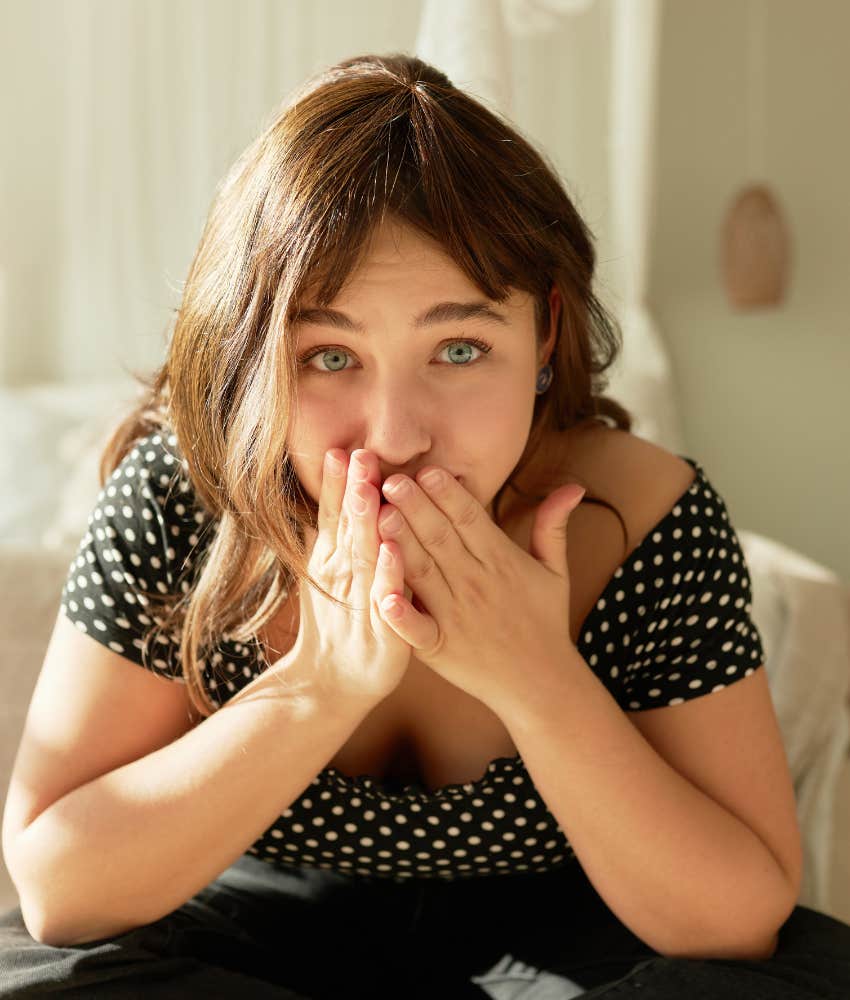 Woman doesn't feel safe to talk