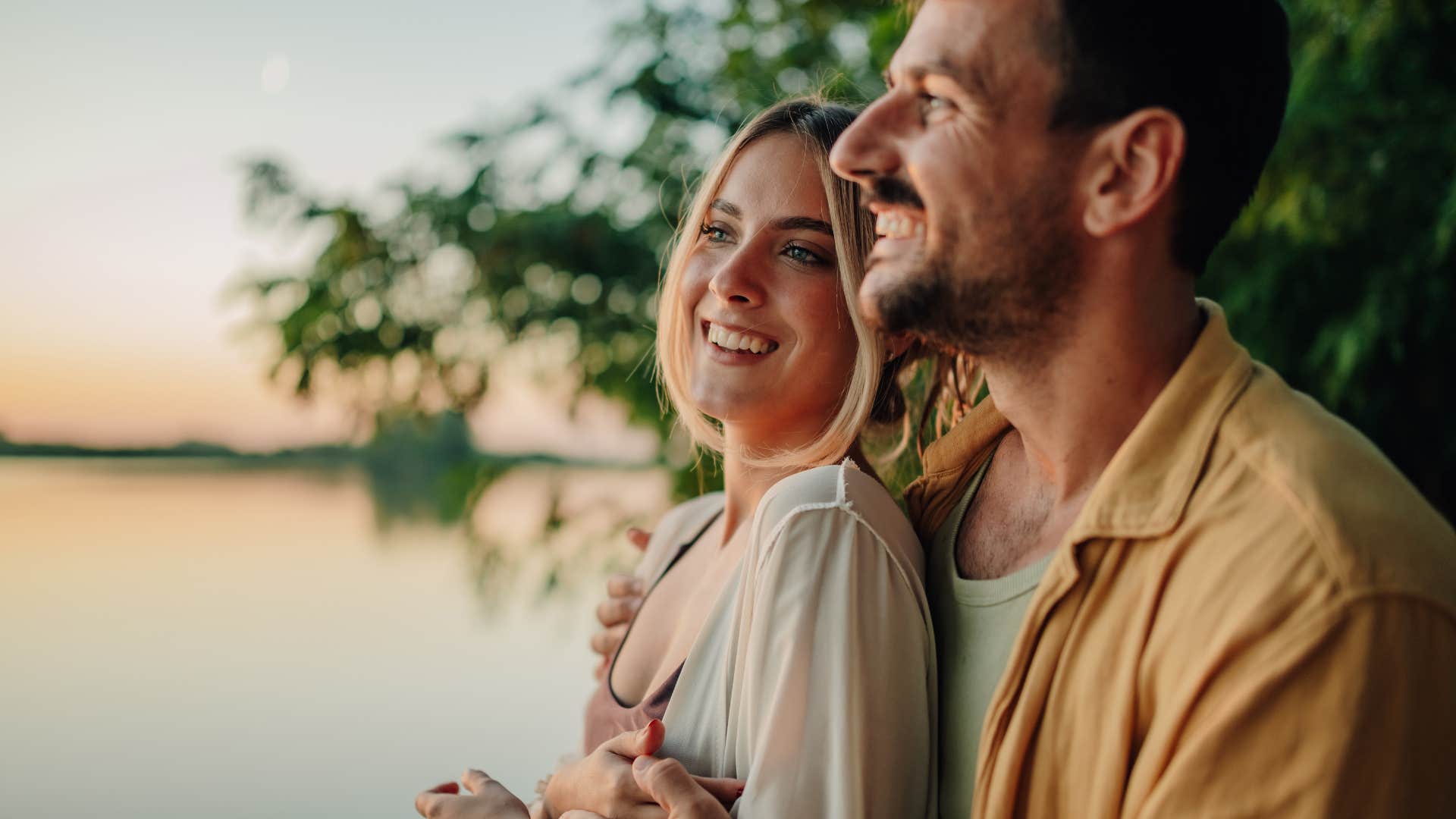 couple who the universe wants to be together recognizing each other