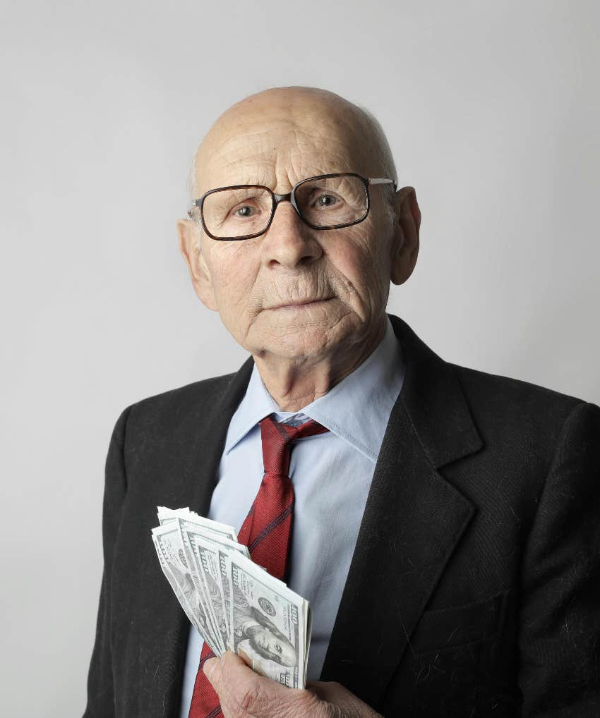 man who invested for retirement
