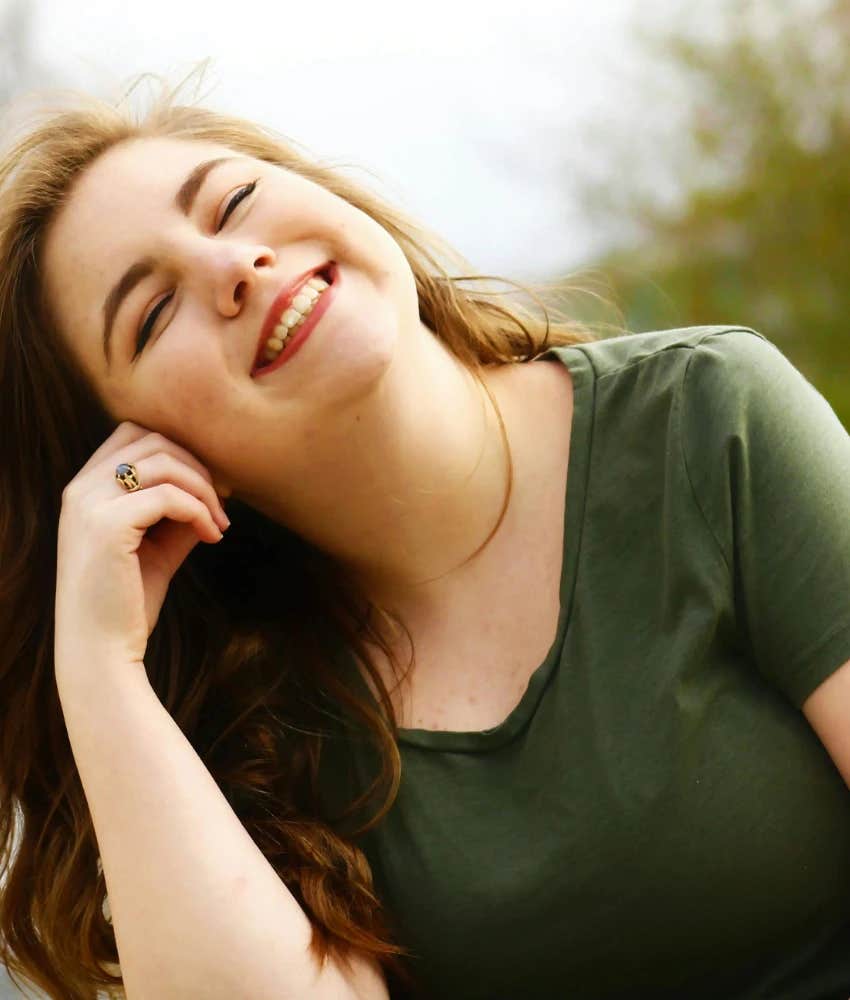woman with immense inner strength