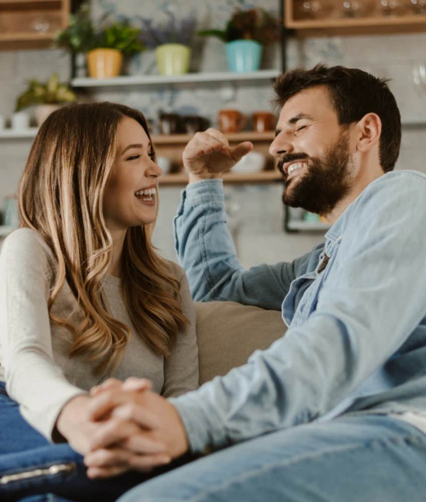 Acknowledging good is a sly way to get a real thank you from your partner