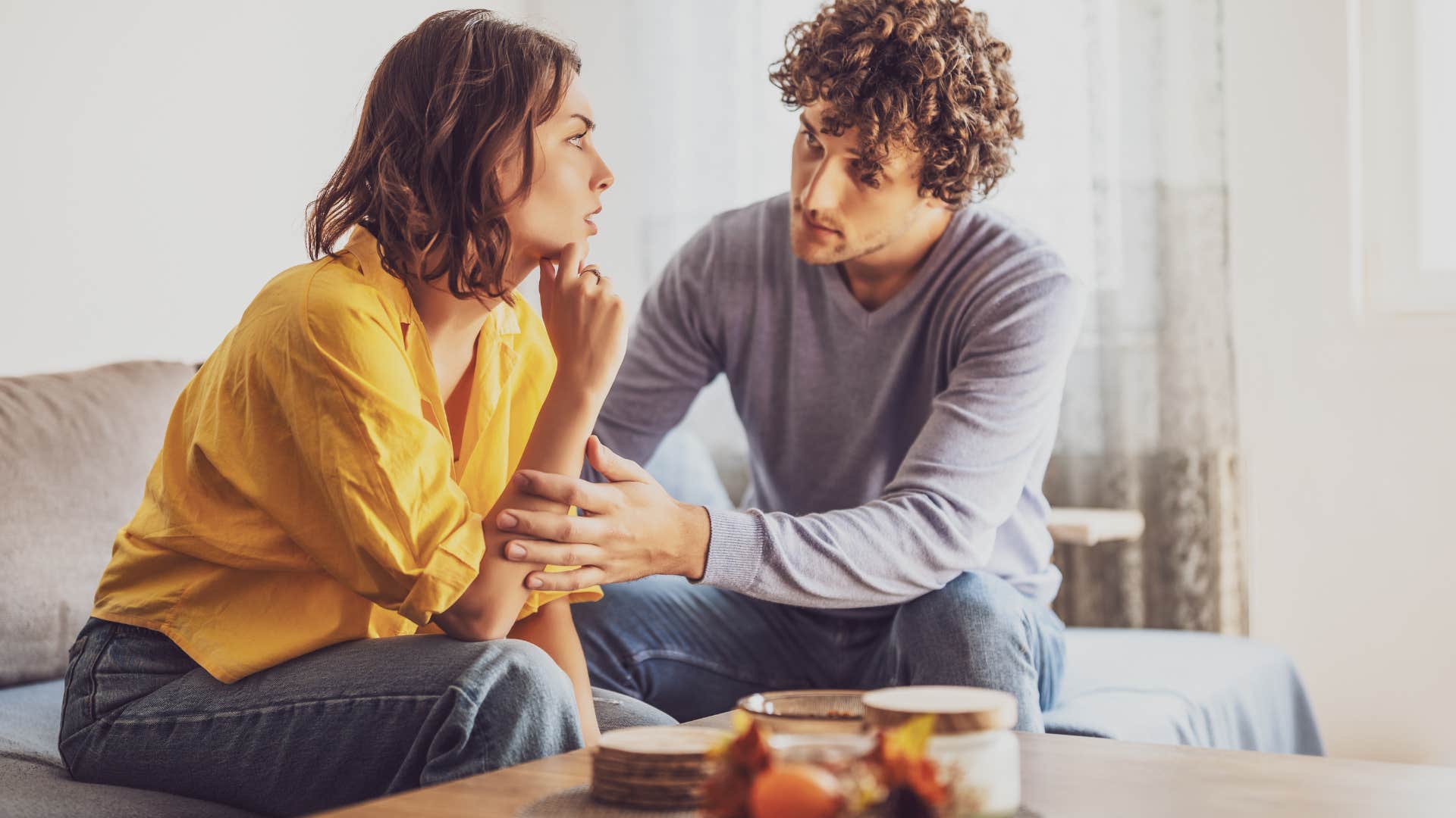 man trying to be more attractive by increasing assertiveness