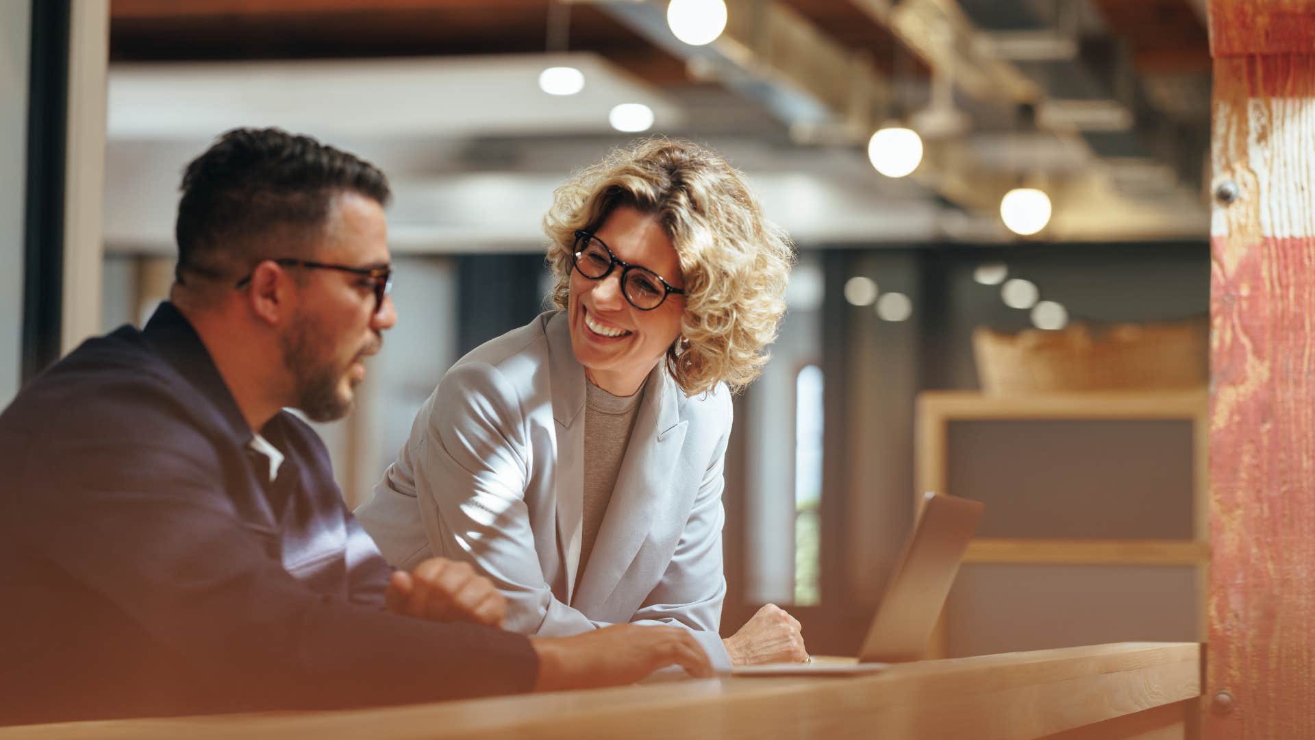 woman making the shift to be more attractive by listening and asking questions