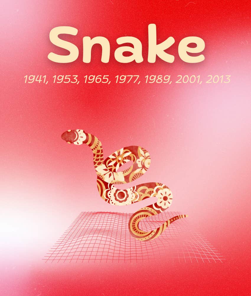 snake chinese zodiac signs weekly horoscope august 4 - 10, 2025