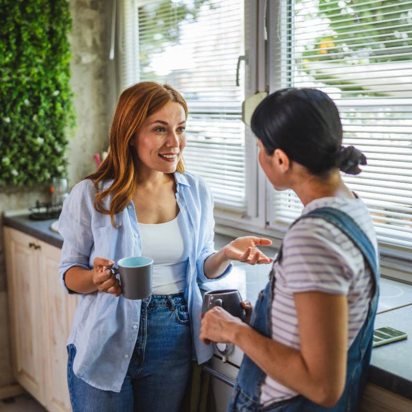 woman who has excellent social skills challenging herself