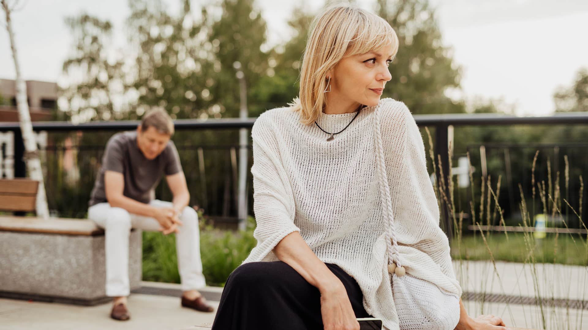 woman sees the specific signs of a man who emotionally drains her because his attention feels intoxicating