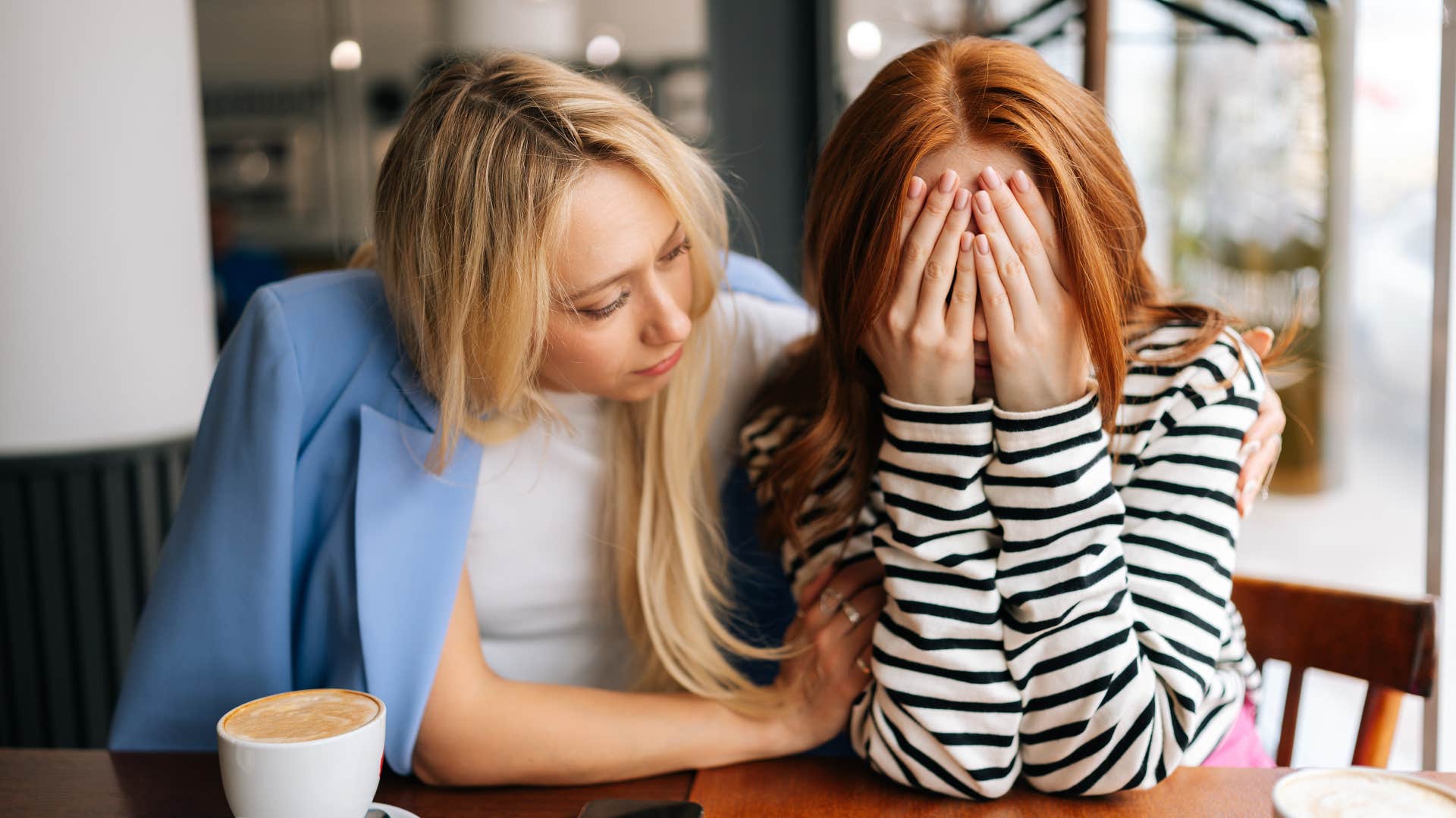 woman sees the specific signs of a man who emotionally drains her because he regularly flakes on her