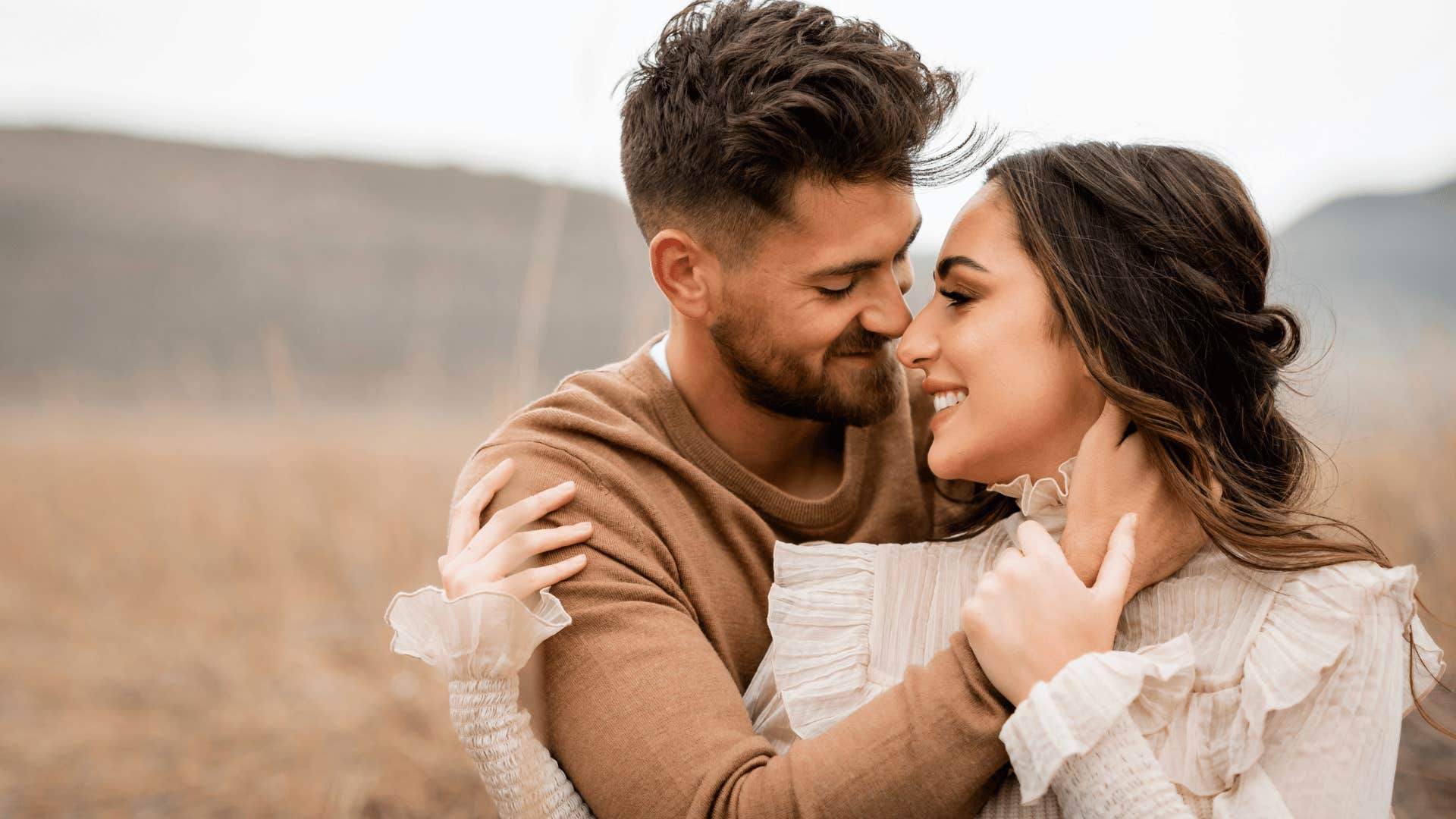 woman who is with man who is her soulmate quiets her inner critic