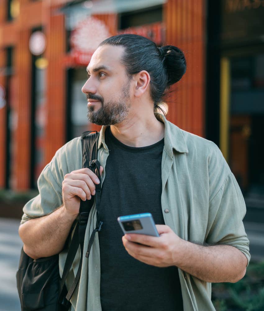 street smart man with survival skills