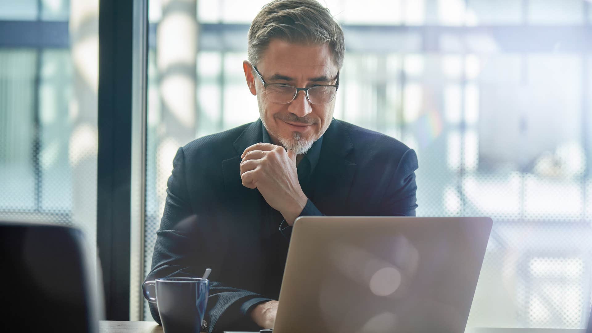 man who believes company loyalty is the key to building wealth working