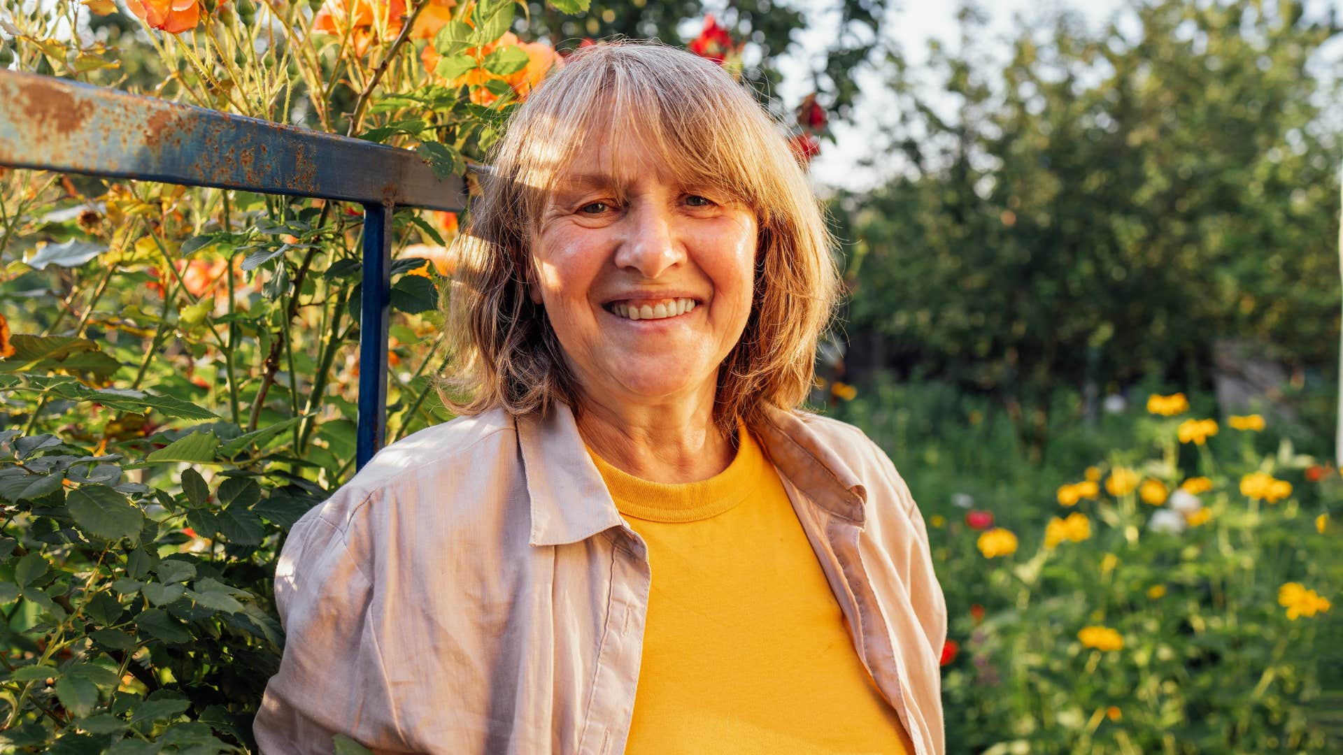 woman focusing on personal growth