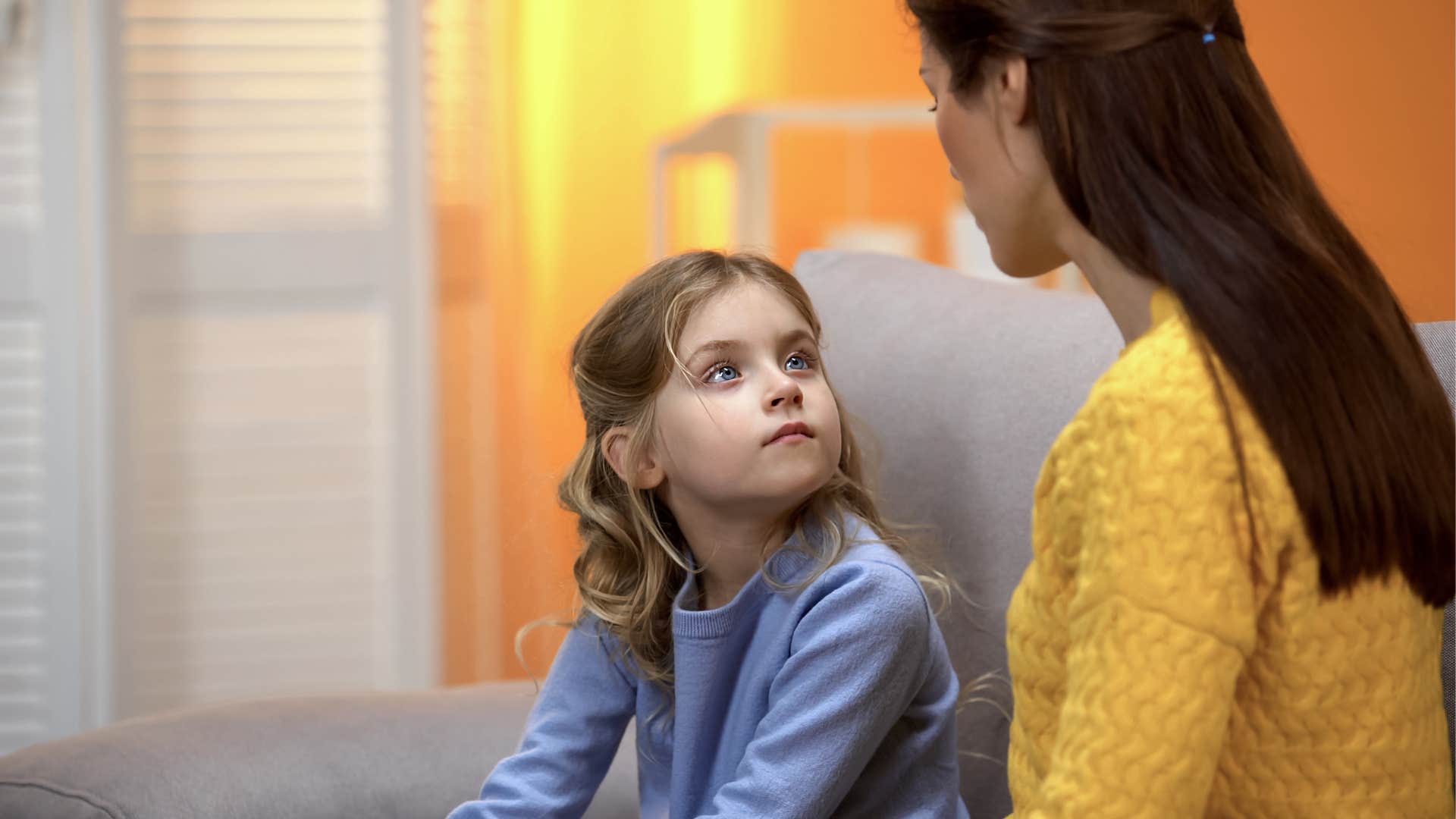 an entitled little girl tells her teacher that she does not have to do something because her mom said so