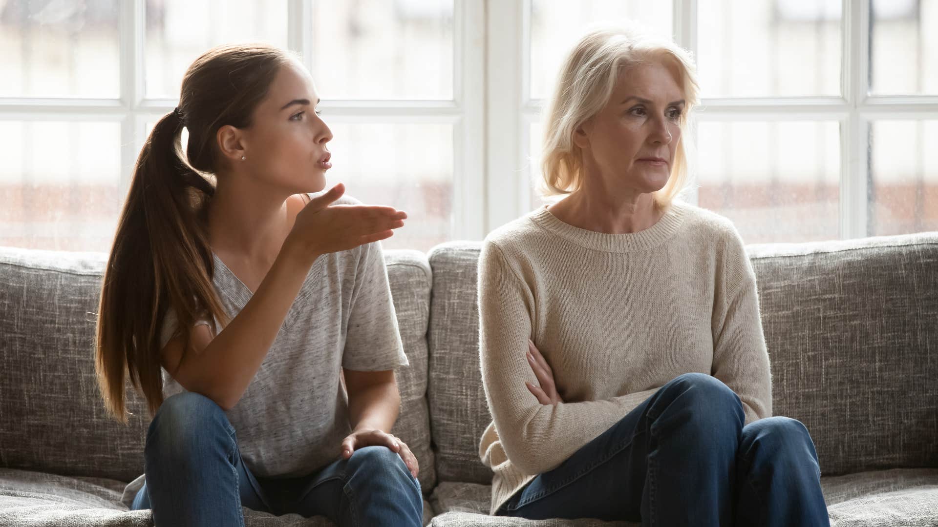 a gen z woman tries to tell her mother that her generation ruined everything