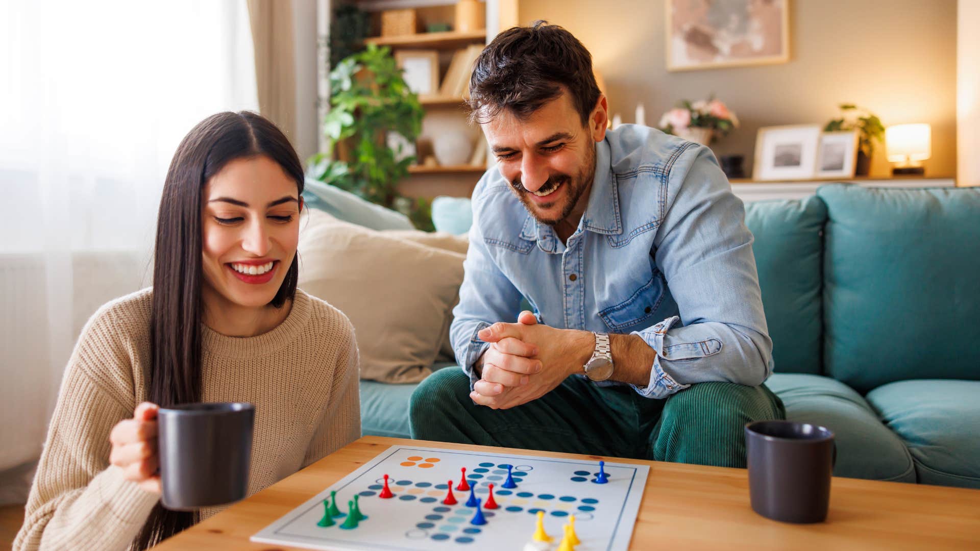 Games inside homes couples truly happy