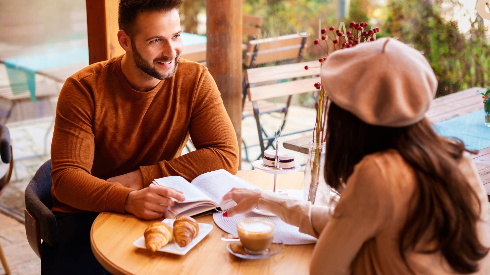 man who would never only reach out when woman he's in love with posts something