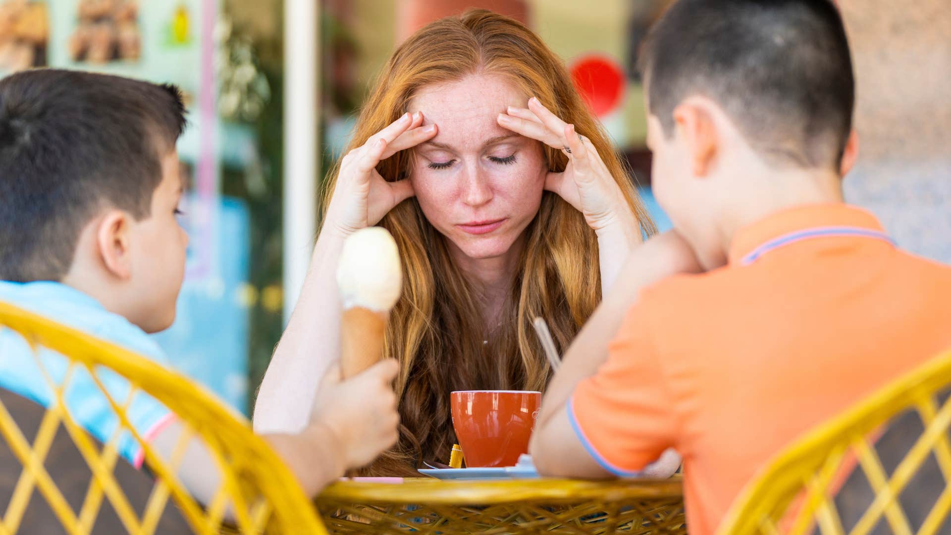upset mom not receiving external validation from kids