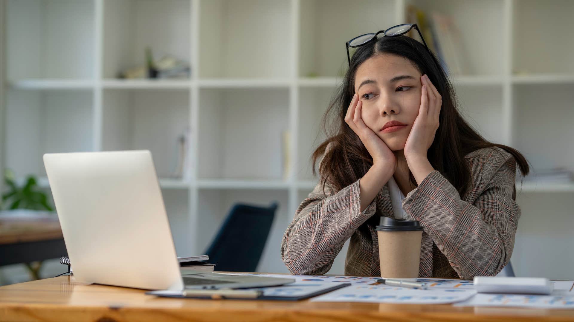 stressed worker without any sick time left