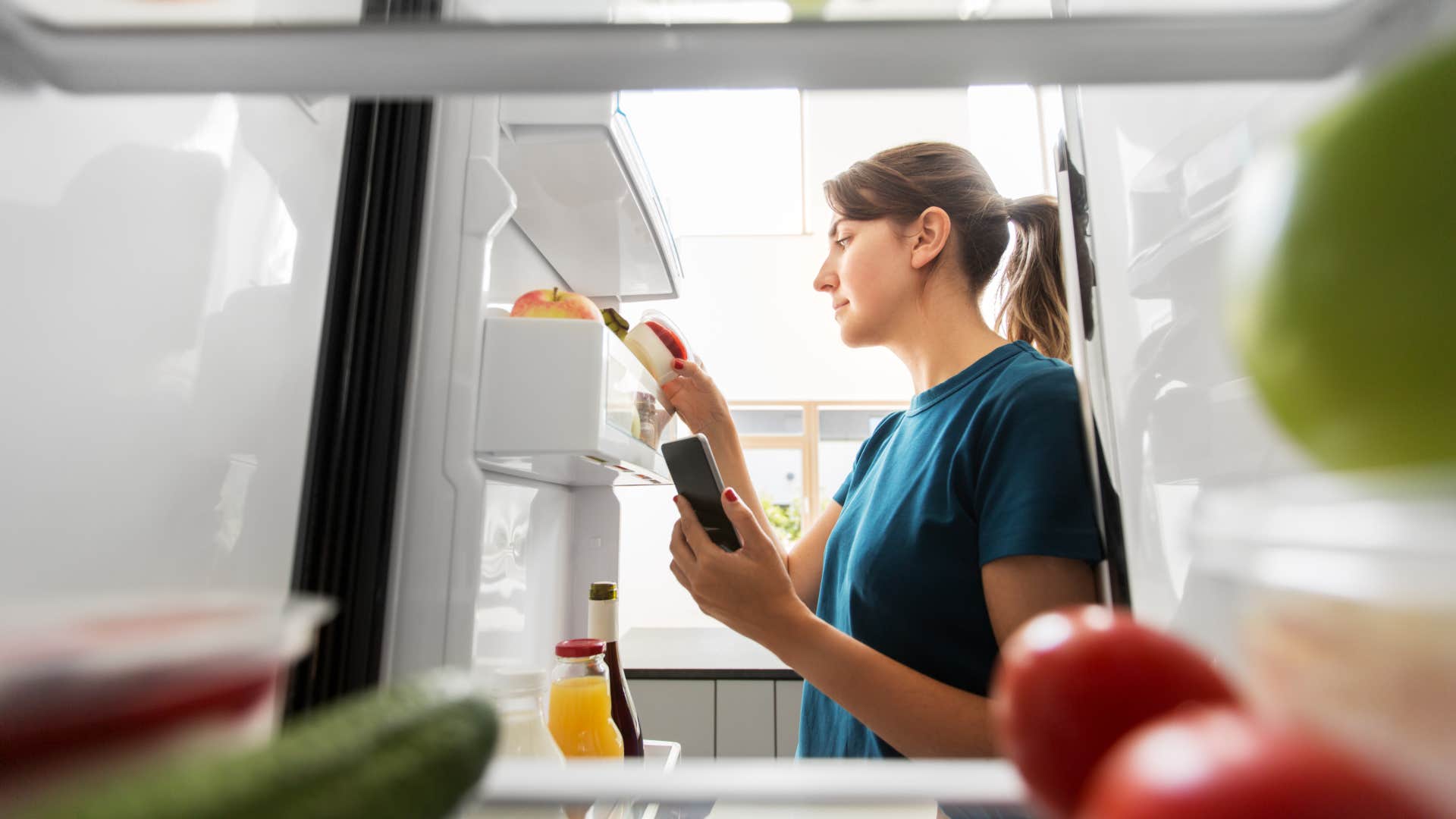 person with actual common sense never keeps Open or expired food in their home