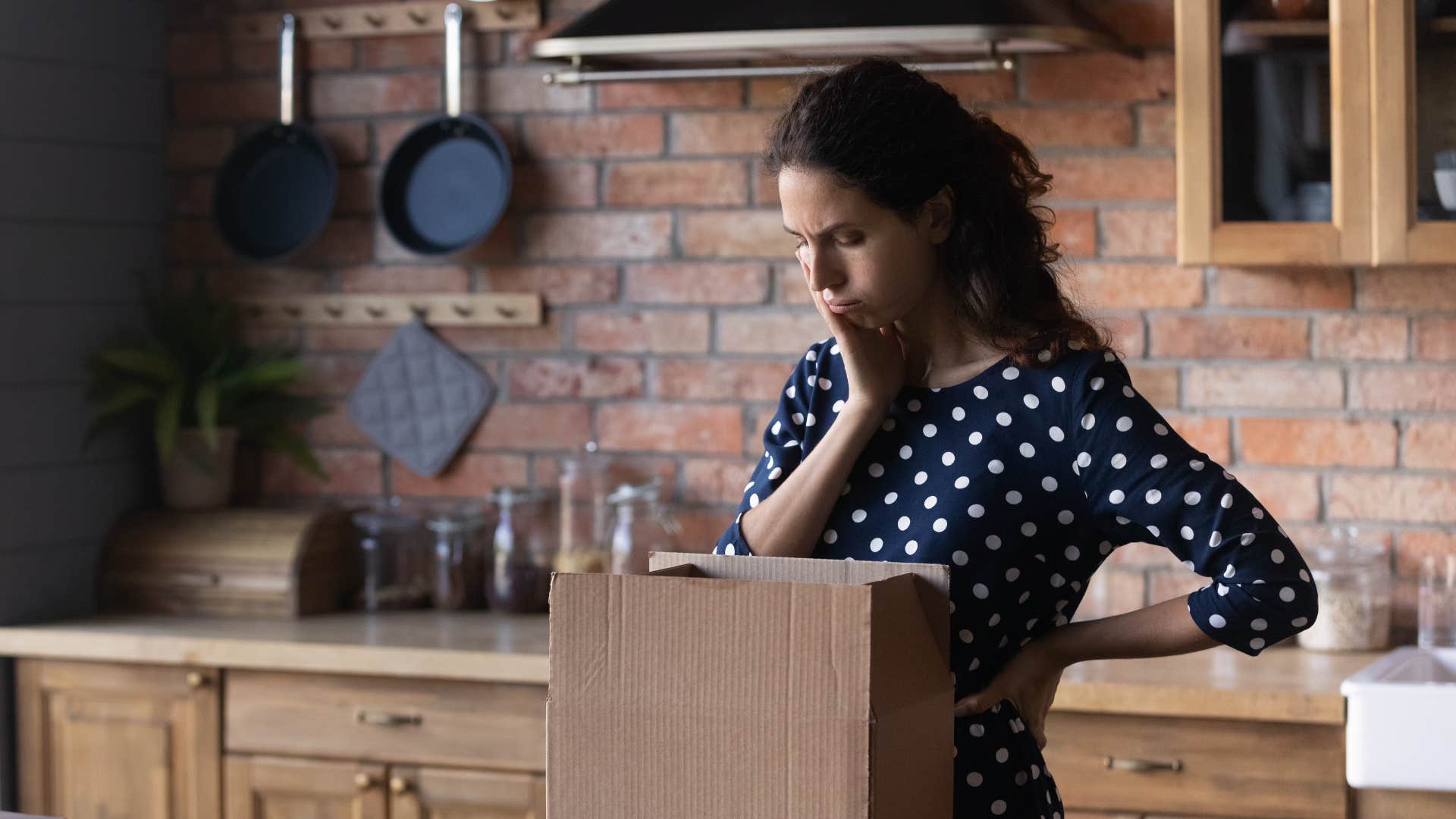 a woman has a problem with impulse control and buys things she should not