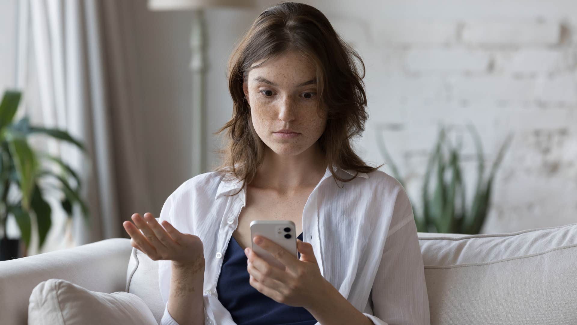 unhappy woman who holds onto grudges