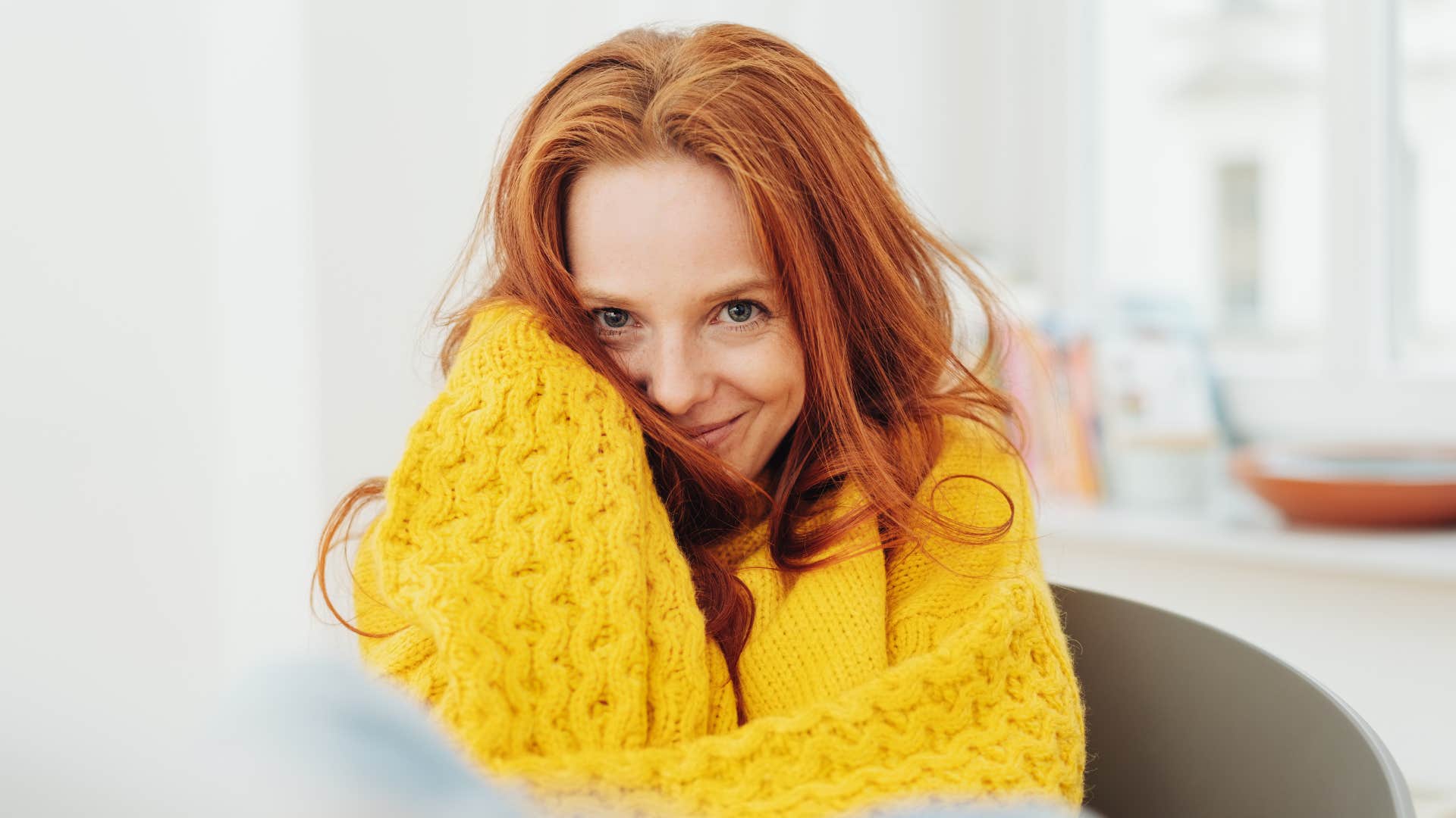 woman who is youngest child looking adorable smiling