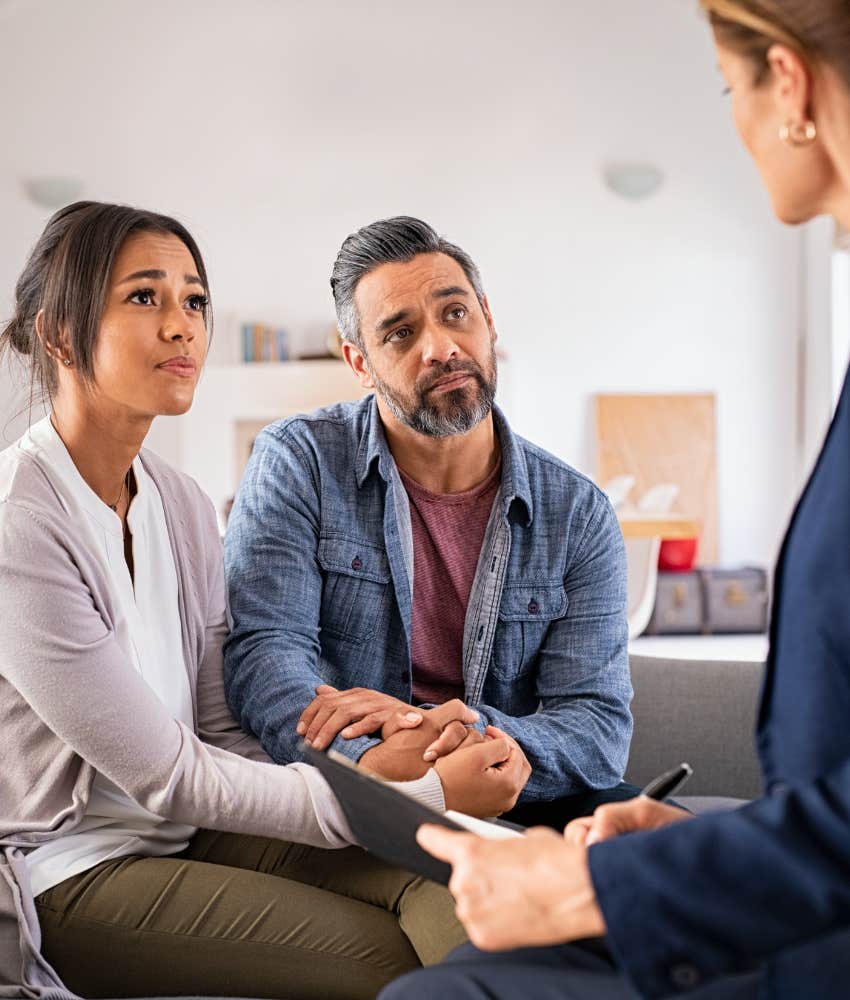 Divorcing couple get counseling