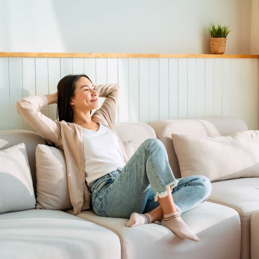 woman who knows the uncomfortable fact that recovery is important
