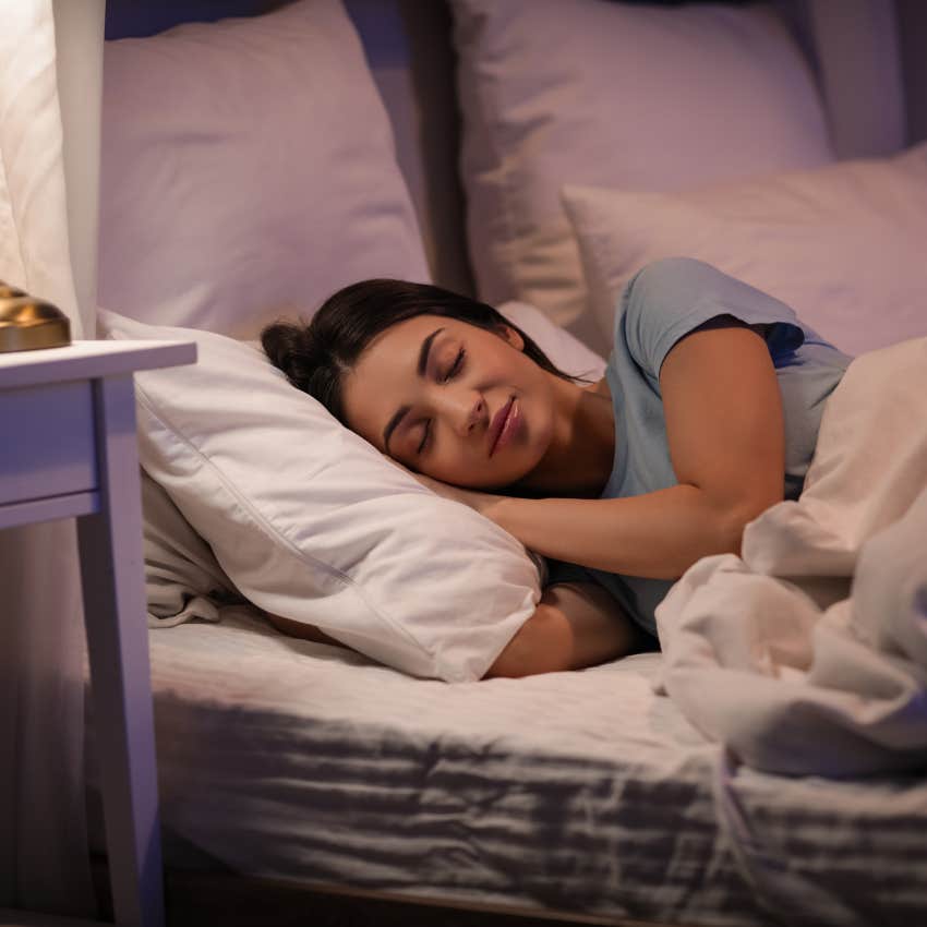 woman who knows the uncomfortable fact about her brain that sleep should be a priority