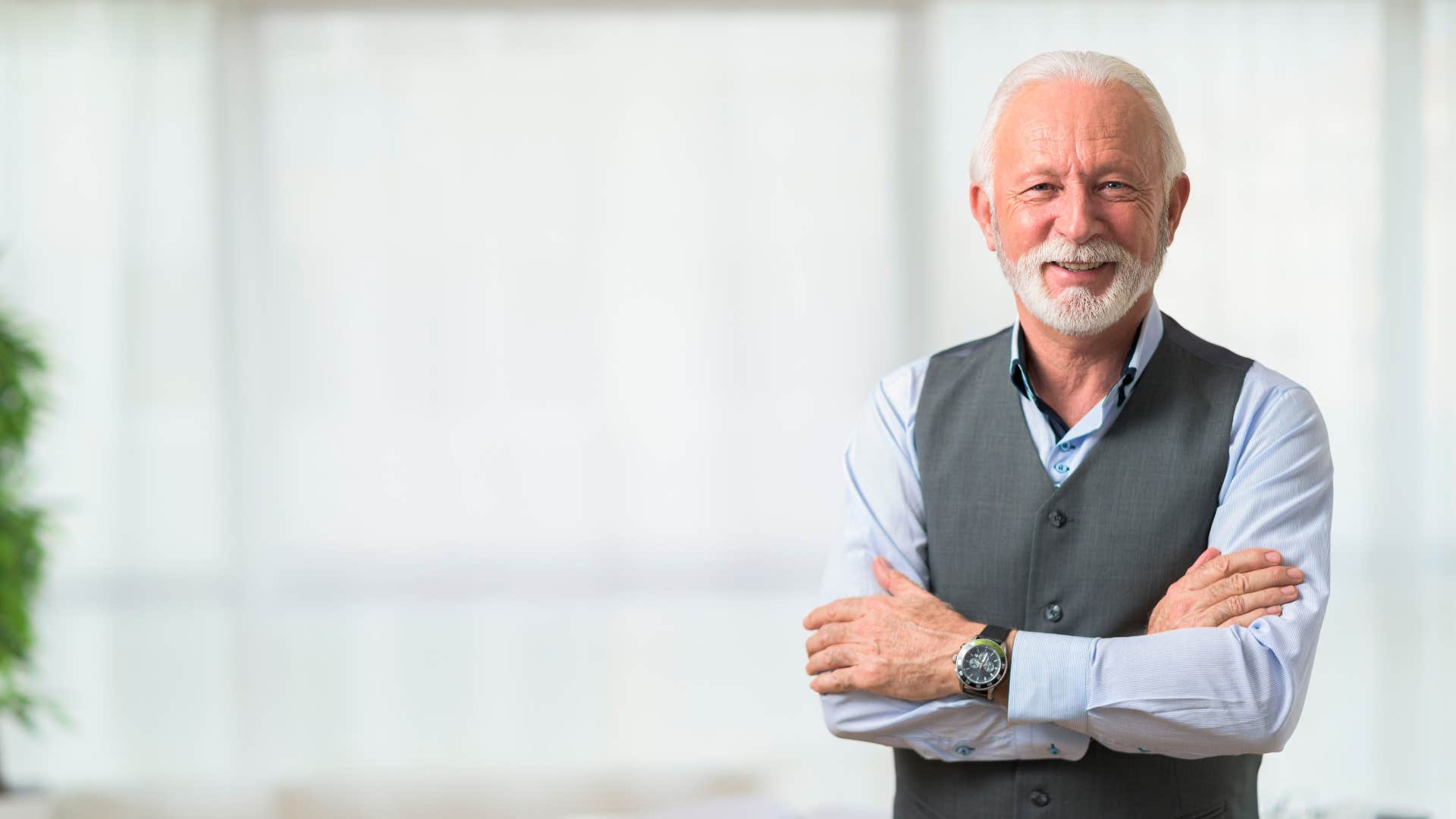 man who wants the best years of his life as he says goodbye to slouching