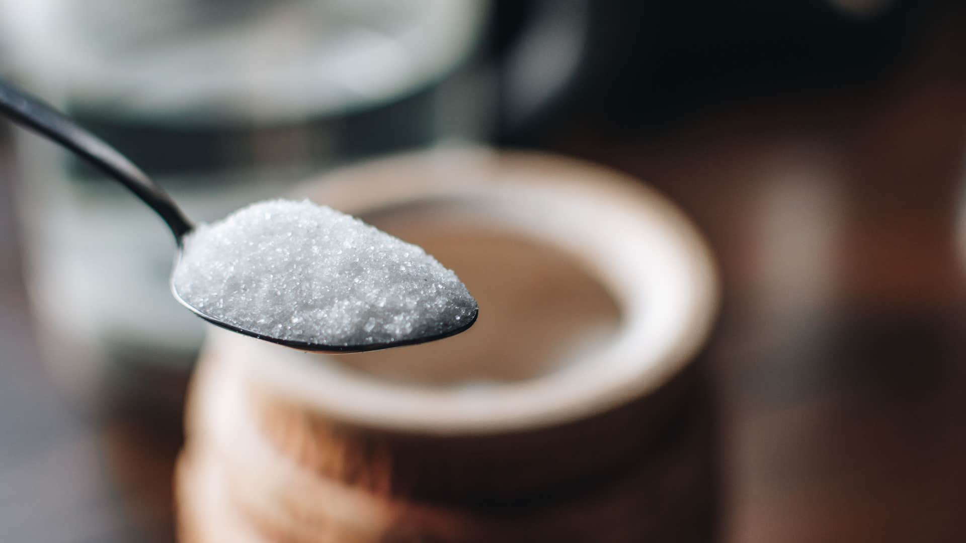 bowl of sugar as a spiritual habit to help people feel better off