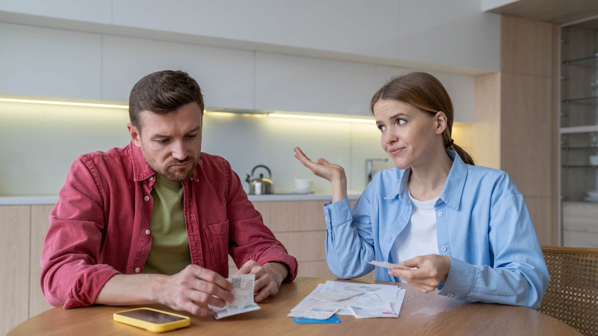 Micro-managing wife radiates unhappiness